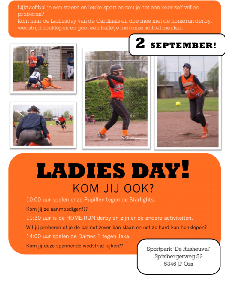 Poster ladiesday Cardinals 2018